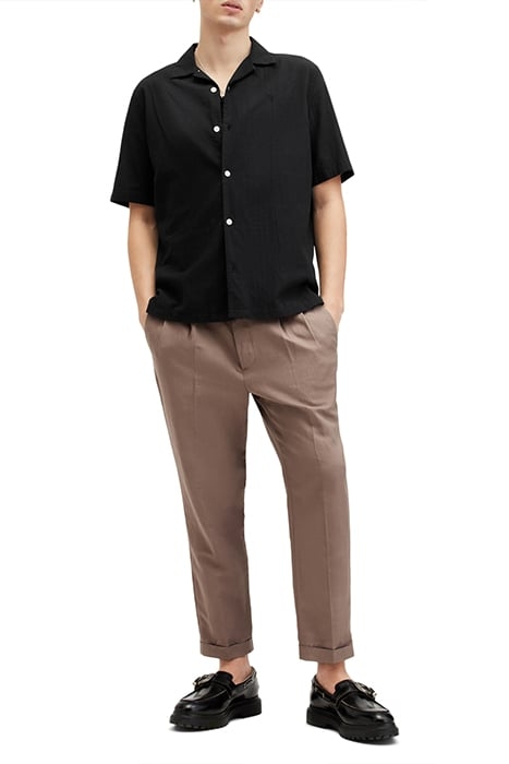 VALLEY SS SHIRT JET BLACK 3