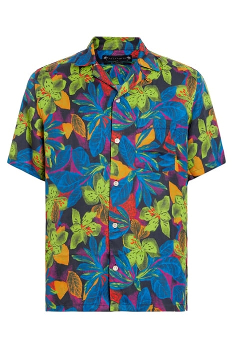 GOLDFARB SS SHIRT JET BLACK 4