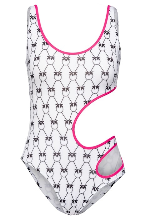 COMPARSE COSTUME TECNO JERSEY ST. MONOGRAM WHITE/BLACK/FUCHS 1