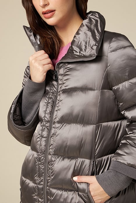 Eco-friendly midi down jacket 4