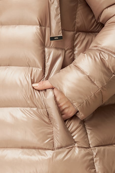 Genuine down midi jacket 4