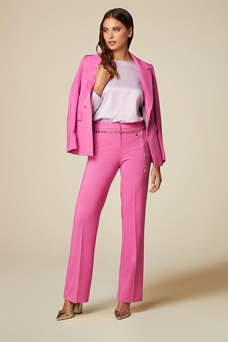 Regular fit trousers in technical fabric 1