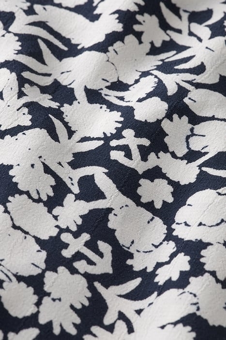 ALL-OVER PRINTED AND EMBELLISHED VISCOSE DRESS ANCHOR FLORAL 3