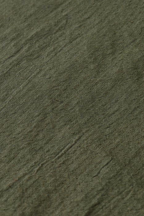 NEON POP EMBROIDERED SHORT-SLEEVED TOP SEAWEED GREEN 3