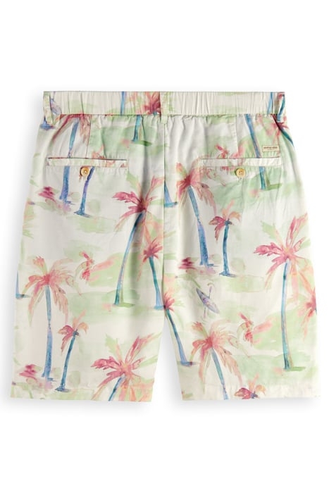 TWILT - PRINTED PLEATED BERMUD PALMTREE HAWAII AOP 5