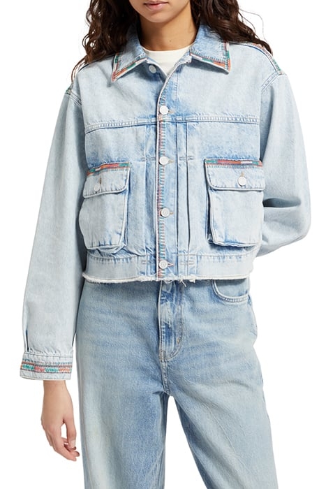 CROPPED DENIM JACKET — SEA STAR 1