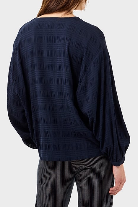 BLOUSE WOVEN LONG SLEEVES 22002010 NIGHT SKY 5