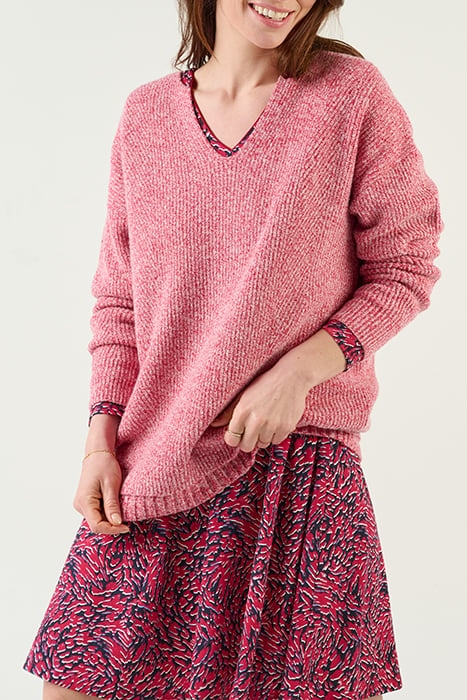 DRESS JERSEY LONG 23001946 RED BUD 3