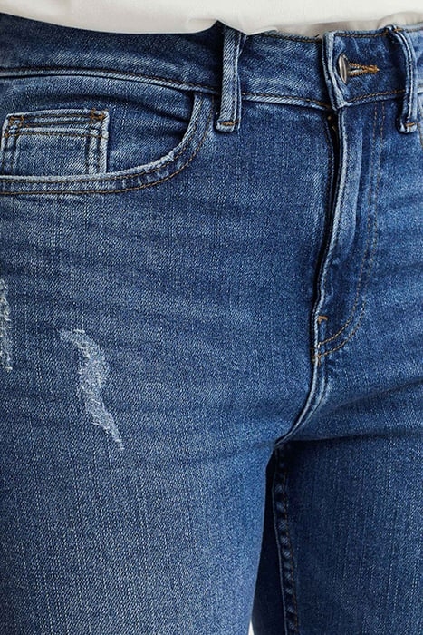 5-POCKET HIGH WAIST DARK BLUE 5