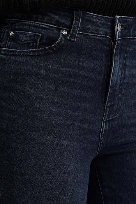 5-POCKET HIGH WAIST DARK BLUE 5