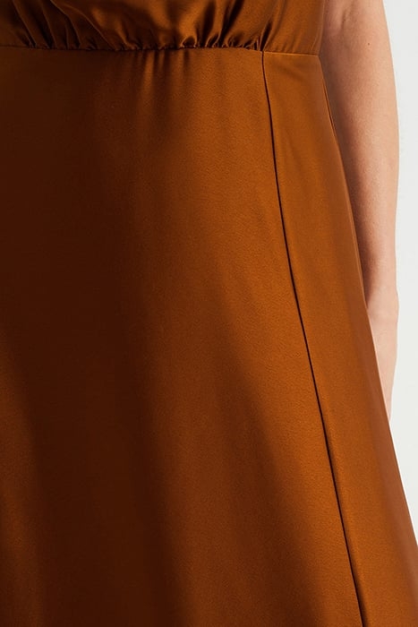 DRESS MAXI LENGTH BRONZE 6