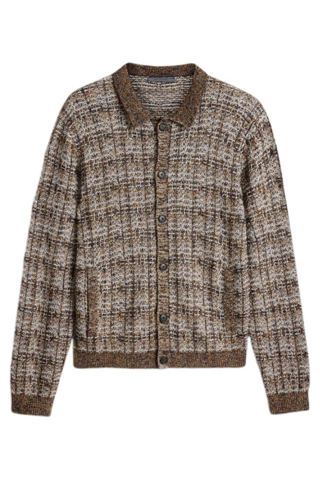 OWSLEY REGULAR FIT BUTTON-FRONT BASEBALL CARAMEL 2