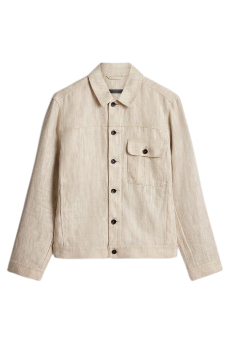 DREW JACKET - TRUCKER VARIATION SHANK CL FOSSIL GREY 2