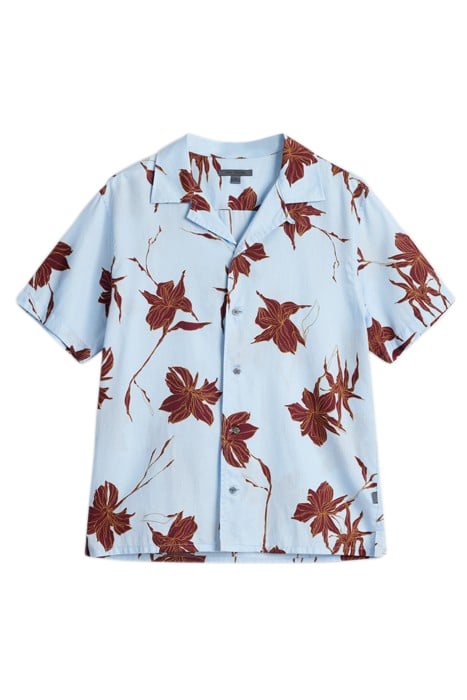 DANNY SS CAMP SHIRT CORNFLOWER 2