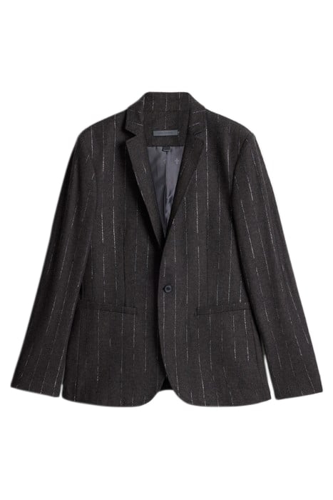 SLIM FIT ONE BUTTON SKINNY NOTCH LAPEL S ESPRESSO 2