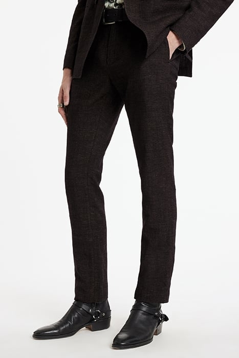 SLIM FIT PANTS WITH WELT HIP POCKET AND SOIL 2