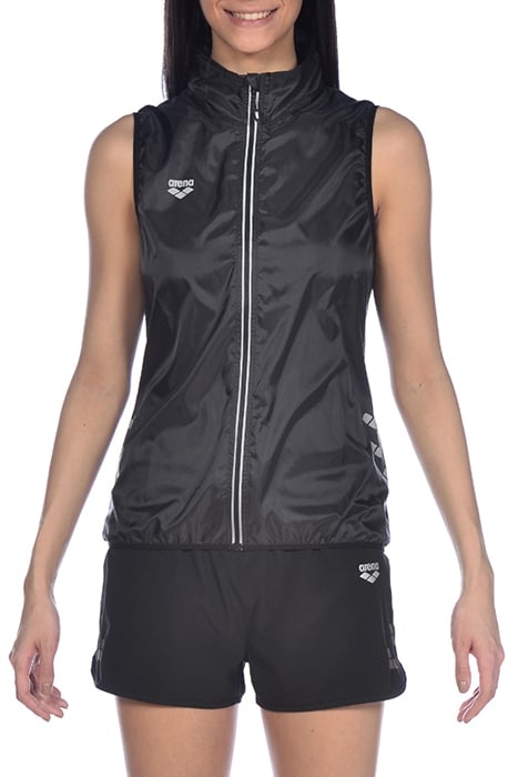 W GILET BLACK-BLACK 1