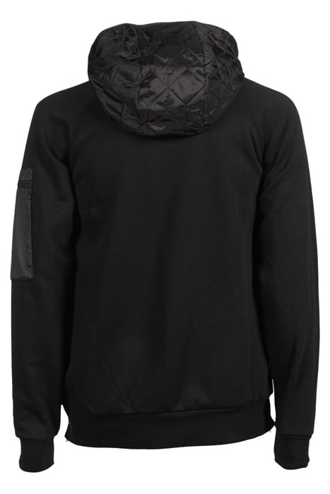 HOODED SWEAT TECH BLACK 8