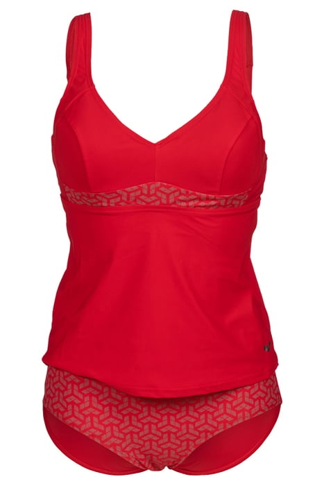 WOMEN'S BODYLIFT SWIMSUIT MANUELA TANKIN RED 4