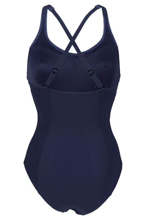 W ISABEL LIGHT CROSS BACK ONE PIECE R NAVY-BRIGHT BLUE 2