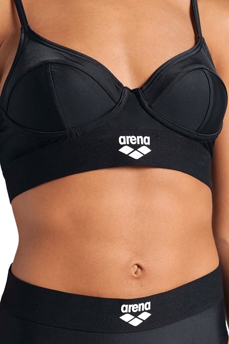 WOMEN'S ARENA BICOLORE ELASTIC BRASSIERE BLACK 6