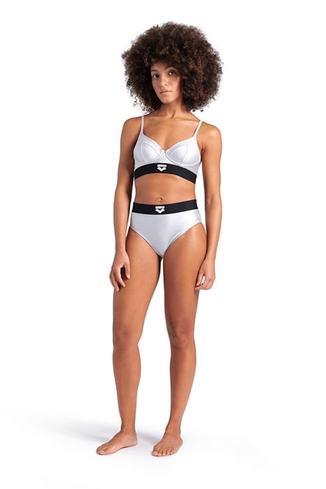WOMEN'S ARENA BICOLORE ELASTIC BRASSIERE SILVER 3