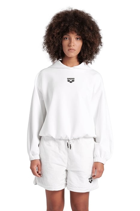 WOMEN'S HOODED SWEAT MPH WHITE 1