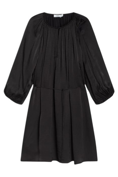 SHORT BELTED DRESS BLACK 3