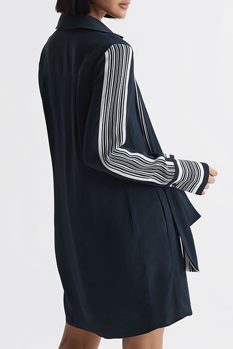 ELLIE-SIDE DRESS NAVY 7