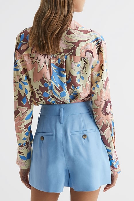 LIV-PRINTED BUTTON-DOWN SHIRT MULTICOLOR 2