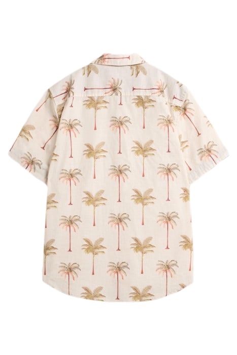 PALM TREE PRINTED SHIRT NATURAL PRINTED 2