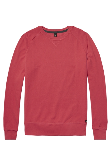 ROWE | PIQUÉ SWEATER SUNSET RED 1