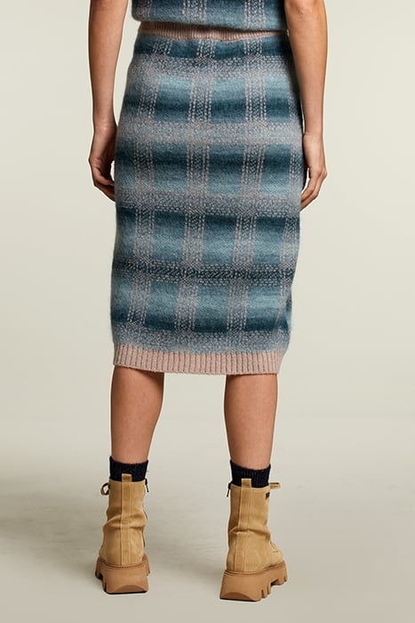 MULTI KNITTED JACQUARD MIDI SKIRT 2