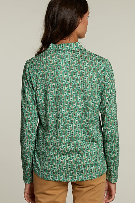 GREEN/ORANGE FANTASY T-SHIRT 2