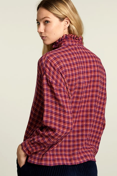 MULTI CHECKED BLOUSE 2