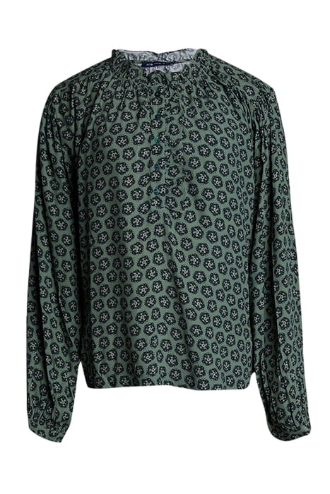 MULTI FANTASY BLOUSE BALLOON SLEEVES 4