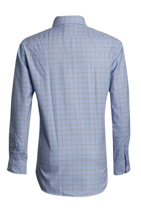 CUSTOM FIT CHECKED SHIRT WITH POCKET MULTI 4