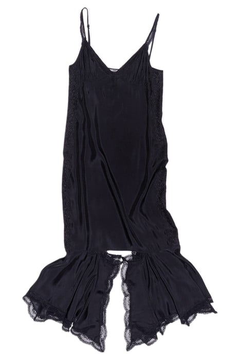 BLACK SLIP DRESS 3