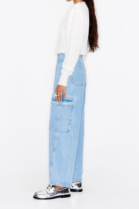 CARGO - BLUE JEANS POCKETS 4