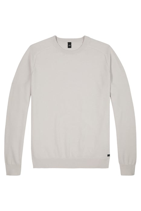 MADDEN | COTTON CASHMERE PULLOVER CHALK WHITE 2
