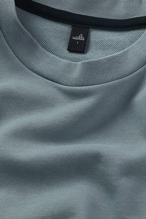 QUINT | CREW NECK SWEATER CHALK BLUE 2