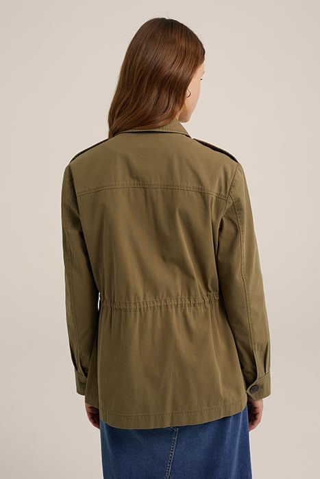 JACKET MIDLONG ARMY GREEN 2