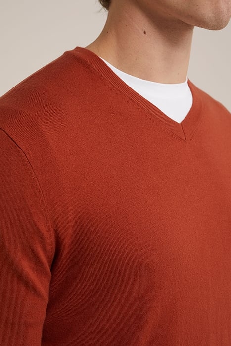 PULLOVER RUST BROWN 5