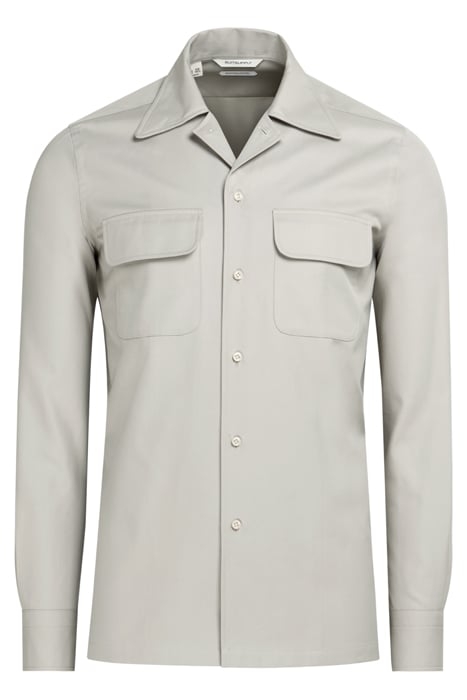 SAND CAMP COLLAR SLIM FIT SHIRT 3