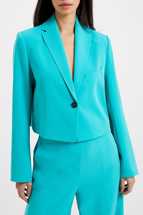 ECHO CREPE BLAZER GREEN 1