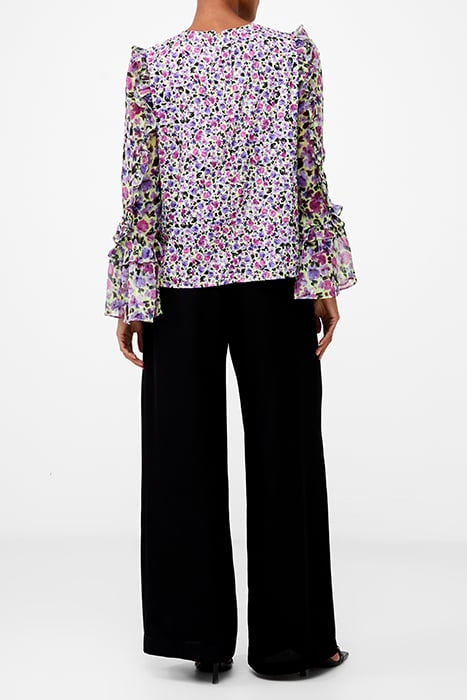 ALEZZIA ELY JACQUARD MIX TOP GREEN 3