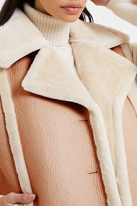 BELEN FAUX FUR GILET BROWN 4