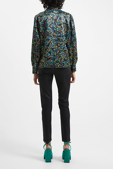 AMBER ADORA SATIN TOP BLACK 2