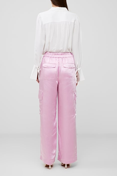 CHLOETTA CARGO TROUSER RED 2