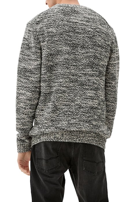 S.OLIVER PULLOVER GREY/BLACK 2